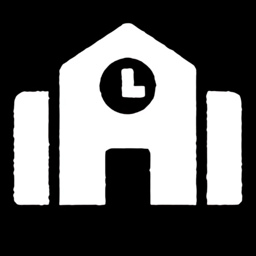 Blue Flat Illustrative Finance Company Logo