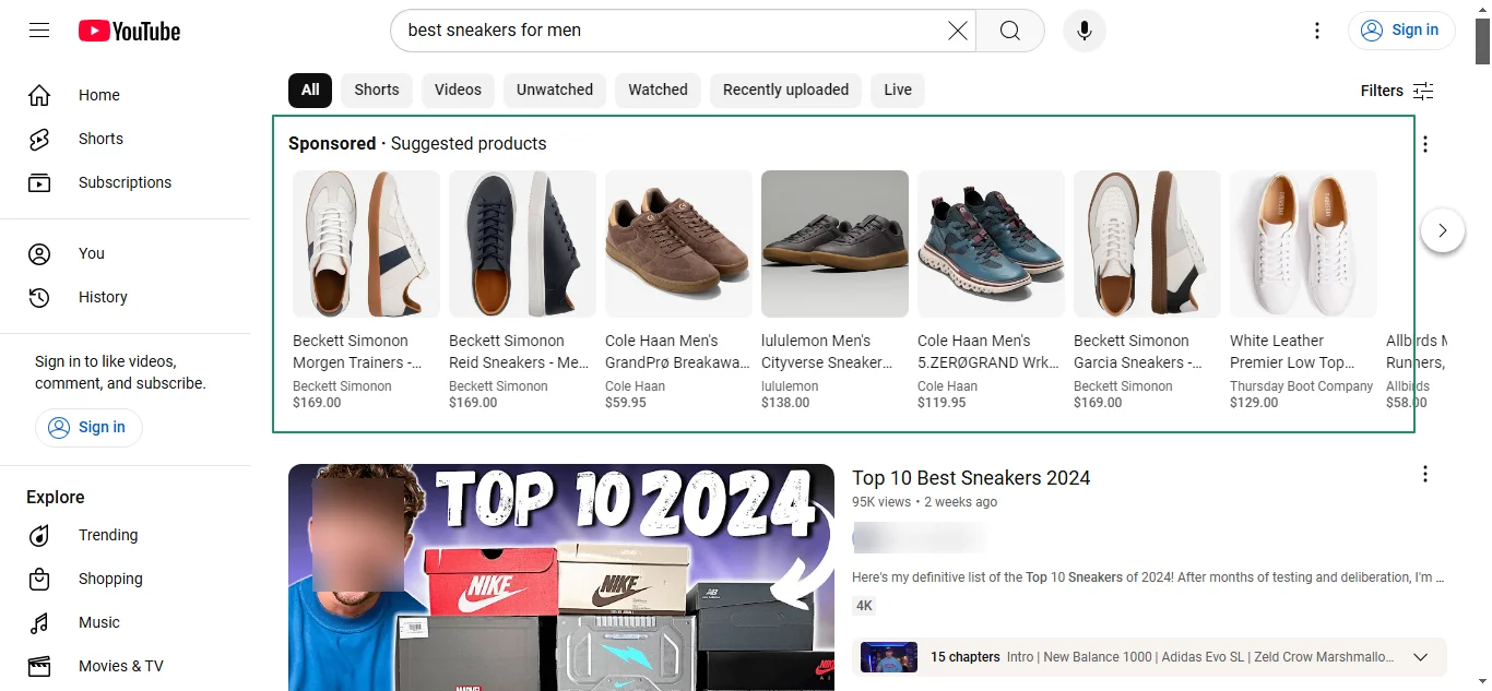 best sneakers for men YouTube      PM