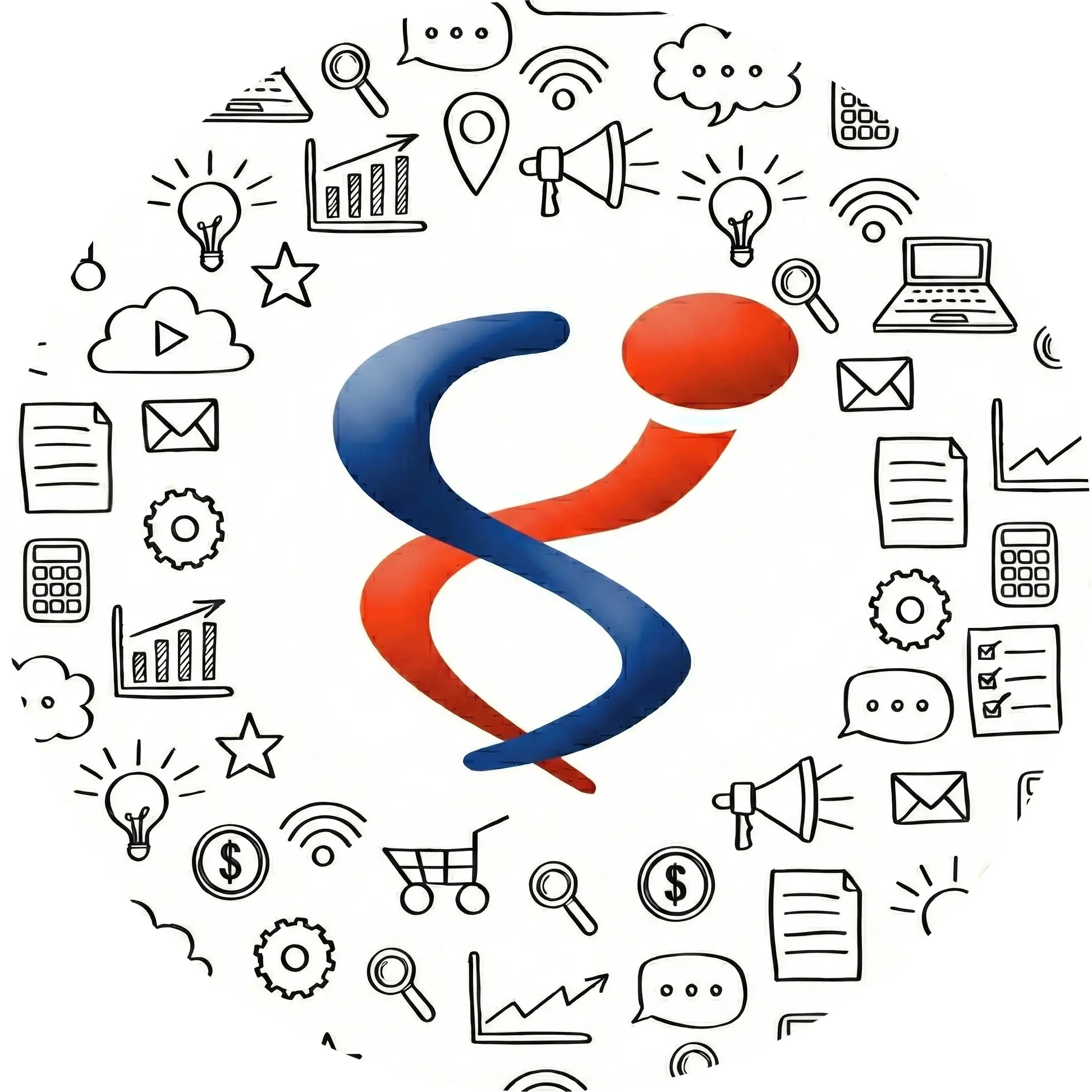 Instaserv Logo Circle